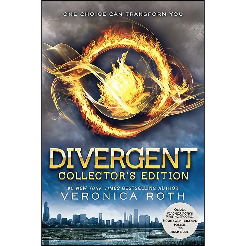 کتاب Divergent Collectors Edition  اثر Veronica Roth and Nicolas Delort انتشارات Katherine Tegen Books