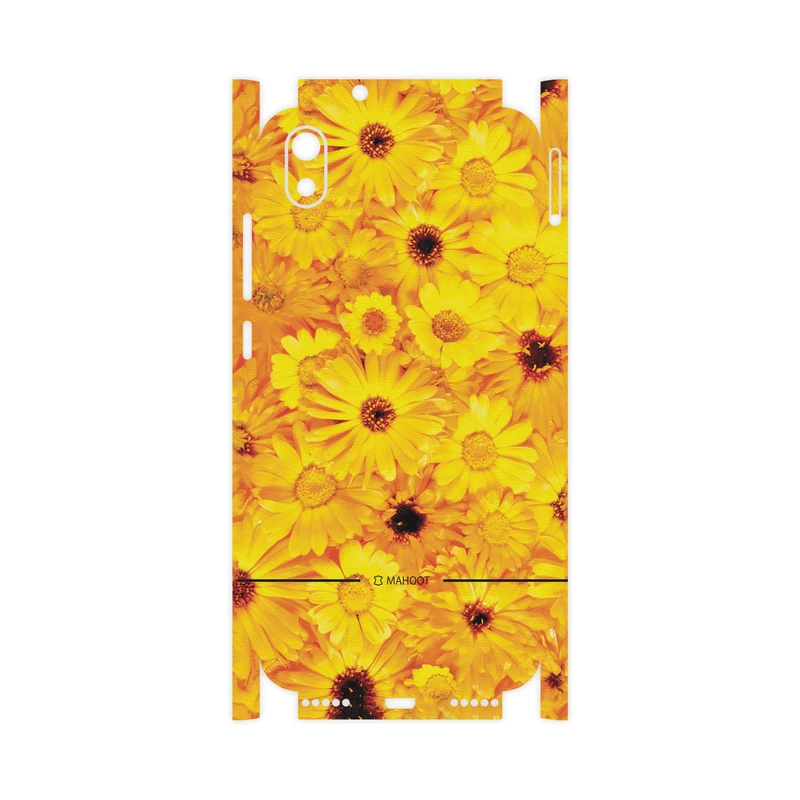 برچسب پوششی ماهوت مدل Yellow-Flower-FullSkin مناسب برای گوشی موبایل شیائومی Redmi 7A