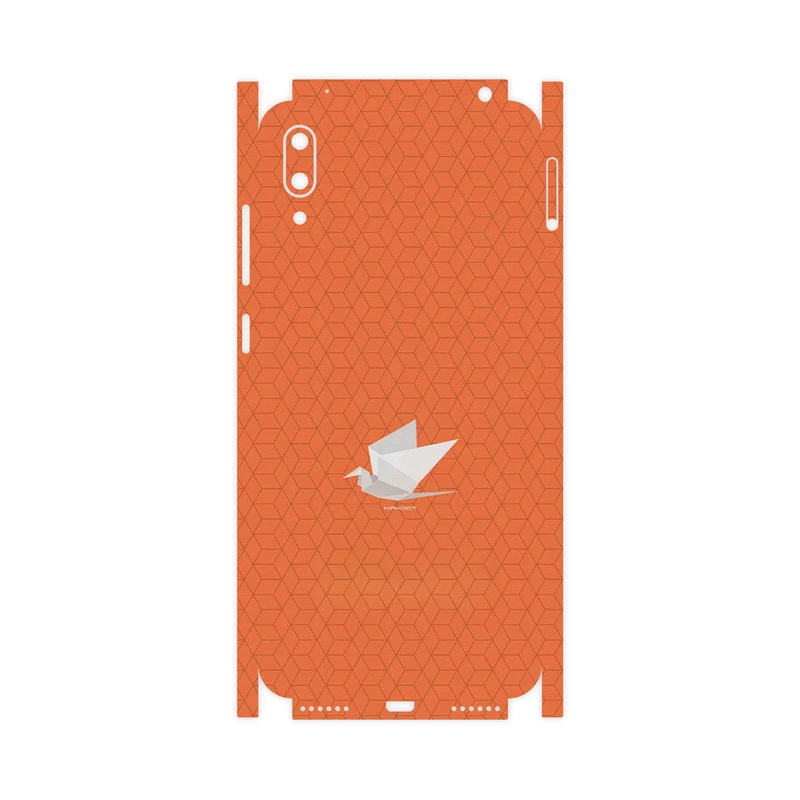 برچسب پوششی ماهوت مدل Minimalist origami bird-FullSkin مناسب برای گوشی موبایل هوآوی Y7 Pro 2019