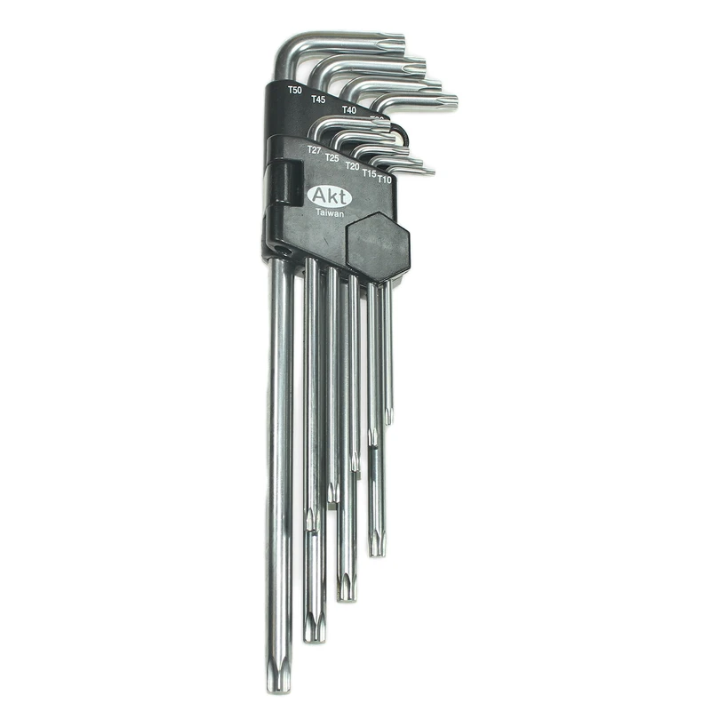 مجموعه 9 عددی آچار آلن ستاره ای آ-کرافت مدل T139 کد 11224