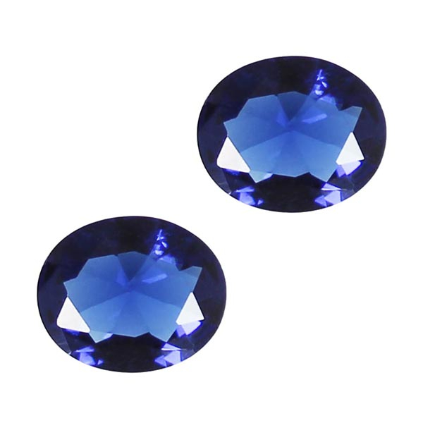 سنگ یاقوت کبود کد D67570 بسته دو عددی