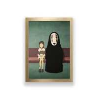 تابلو طرح انیمه Spirited Away