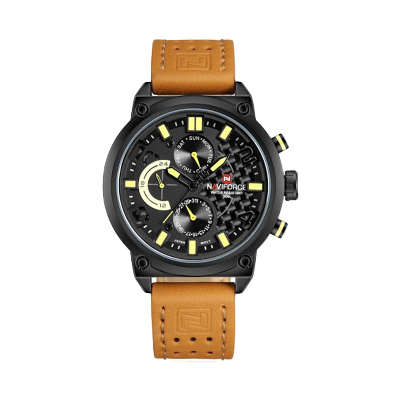 ساعت مچی عقربه‌ای کوارتز مردانه نیوی فورس مدل Nf9068