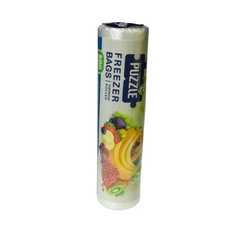 کیسه فریزر پازل مدل رولی پرفراژدار بسته 500 عددی