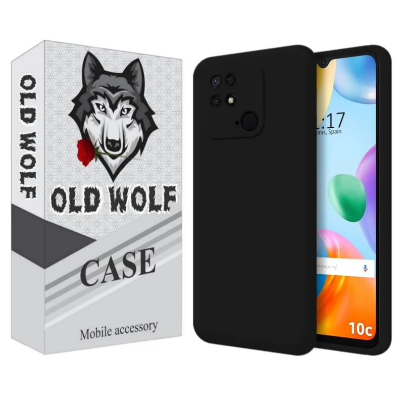 کاور اولد ولف مدل Silicon camp مناسب برای گوشی موبایل شیائومی Redmi 10C / Poco C40