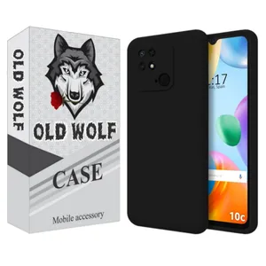 Silicon camp Old Wolf cover suitable for Xiaomi Poco C40 / Redmi 10C mobile phone