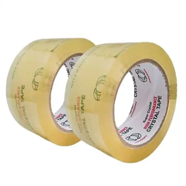 چسب پهن کریستال جانسون مدل 90 یارد عرض 5 سانتیمتر بسته 2 عددی