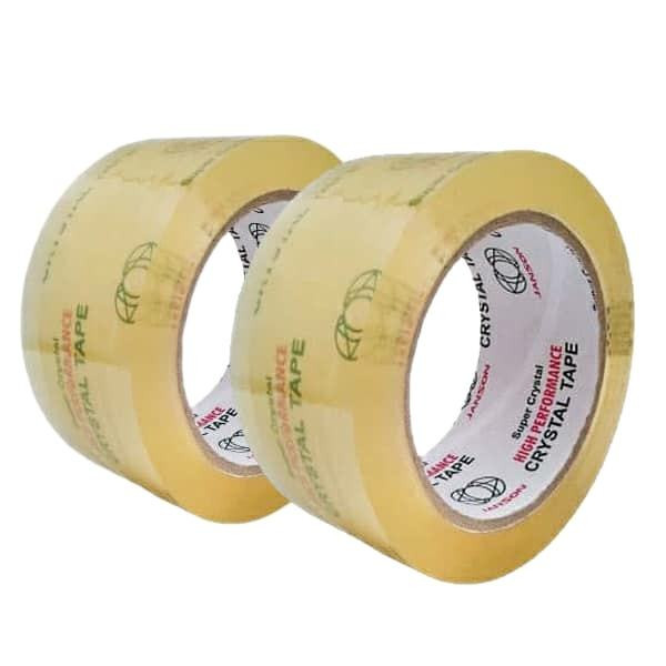 چسب پهن کریستال جانسون مدل 90 یارد عرض 5 سانتیمتر بسته 2 عددی چسب پهن کریستال جانسون مدل 90 یارد عرض 5 سانتیمتر بسته 2 عددی