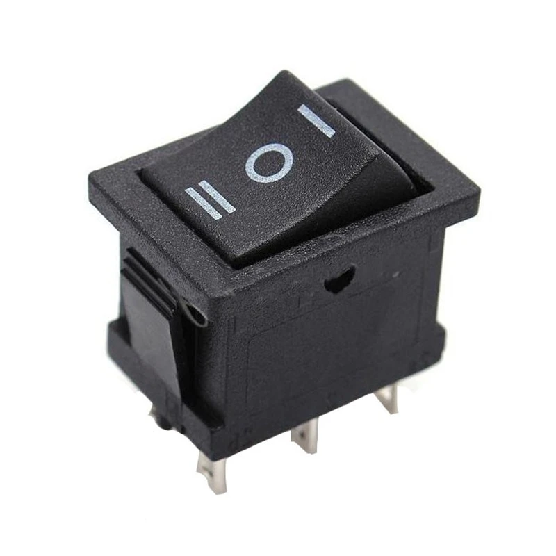 کلید راکر 3 حالته مدل 3pin پین بسته 20 عددی