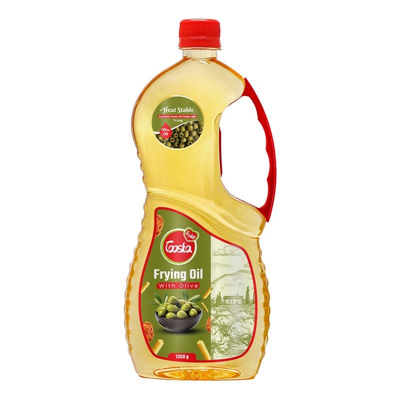 روغن مایع سرخ کردنی حاوی زیتون توسکا لایت - 1350 گرم