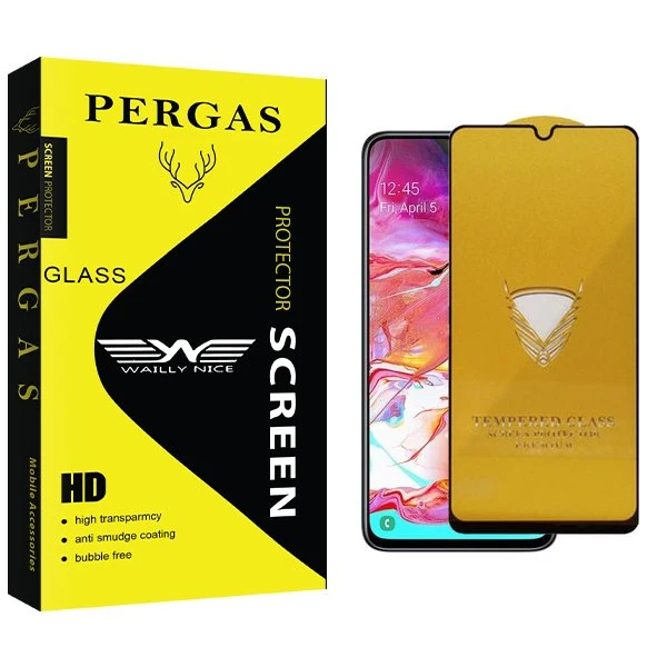 محافظ صفحه نمایش وایلی نایس مدل Pergas OG مناسب برای گوشی موبایل سامسونگ Galaxy A70