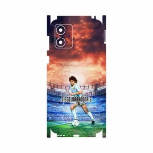 MAHOOT Diego Maradona-FullSkin Cover Sticker for Motorola Moto E13
