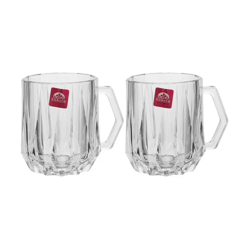 لیوان ساکورا مدل مودنا کد sk18600600w بسته 2 عددی