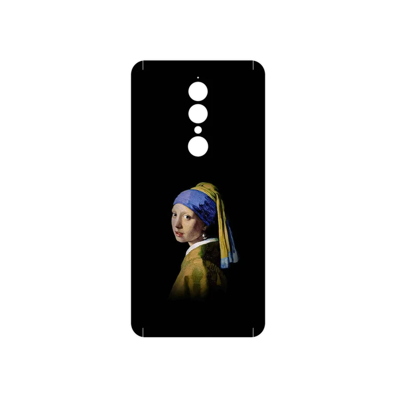 برچسب پوششی ماهوت مدل Girl with a Pearl Earring of Vermeer مناسب برای گوشی موبایل یومی A1 Pro