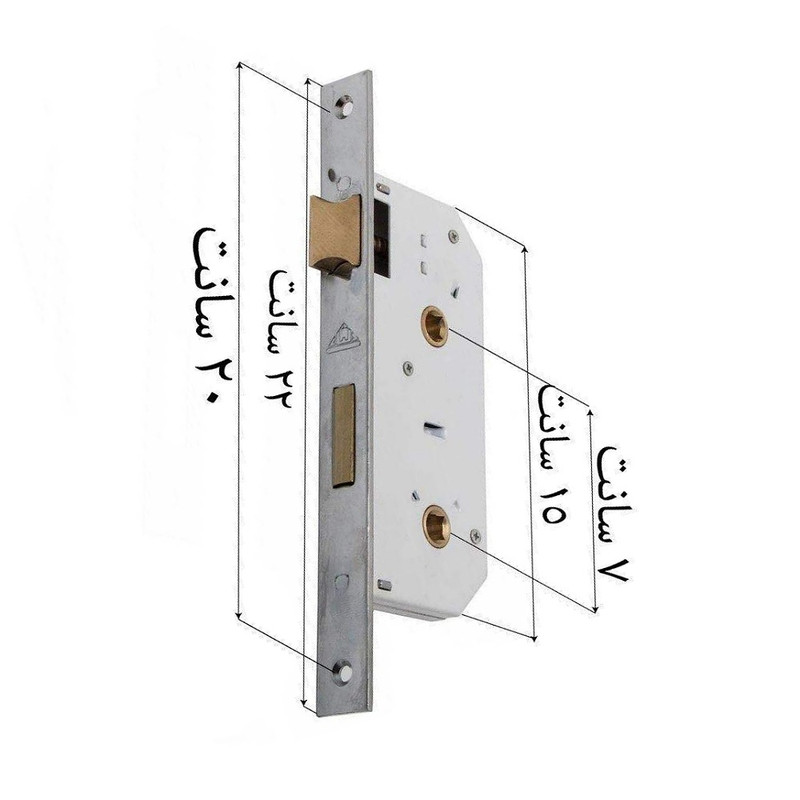قفل درب دلتا مدل سرویس 031