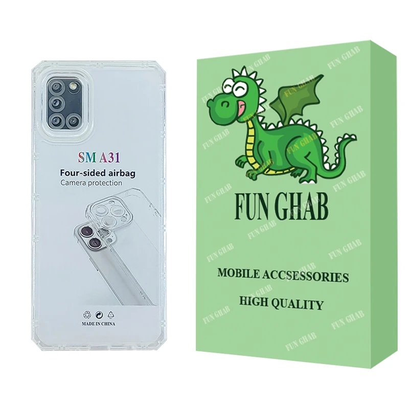 کاور فان قاب مدل ژله ای مناسب برای گوشی موبایل سامسونگ Galaxy A31