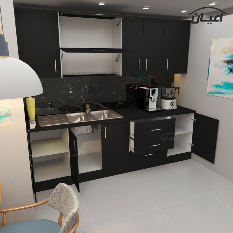 کابینت آشپزخانه اعیان مدل FH CM12 مجموعه 8 عددی