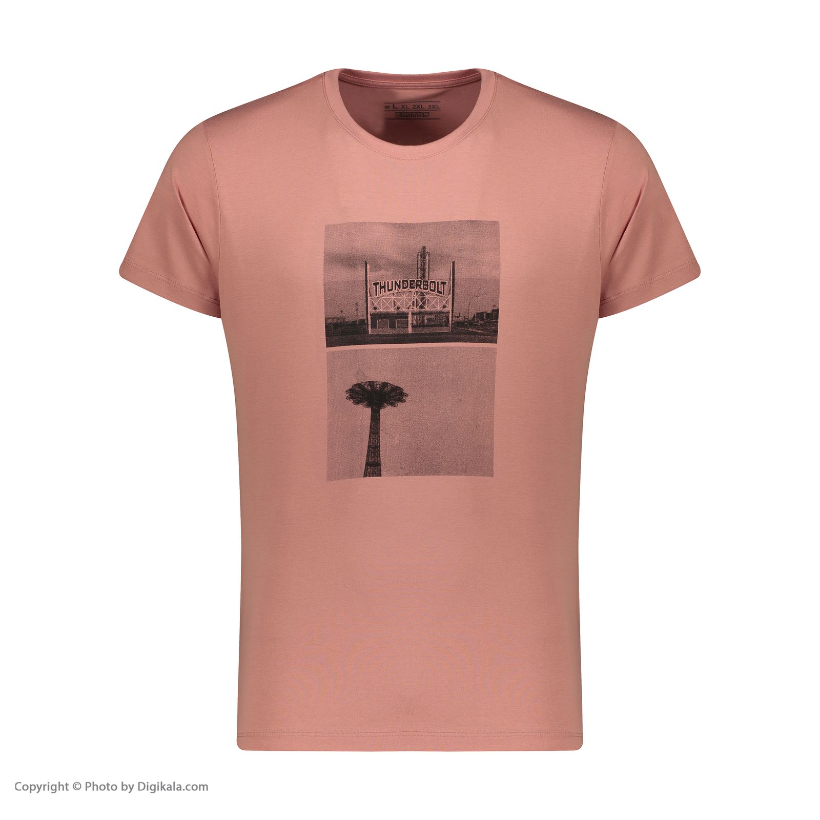تی شرت آستین کوتاه مردانه زانتوس مدل 14735-86 -  - 2