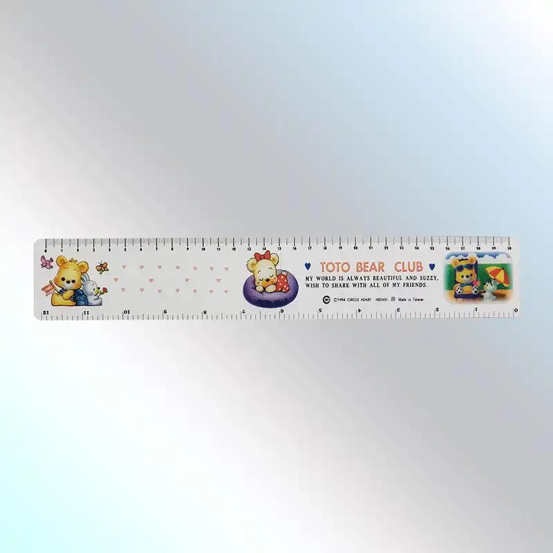 خط کش 30 سانتی متری طرح کارتونی کد 140232