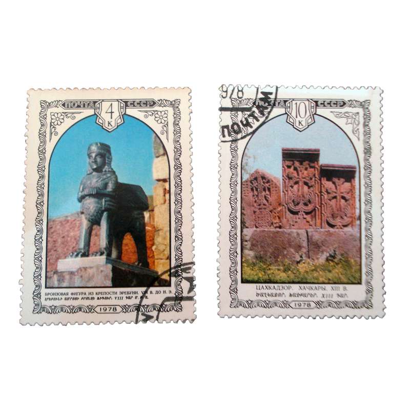 تمبر یادگاری مدل یادبود کد bc-1869 مجموعه 2 عددی