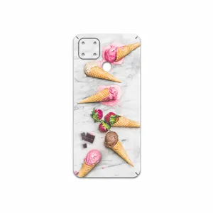 MAHOOT Funnel-ice-cream Cover Sticker for Realme C25s