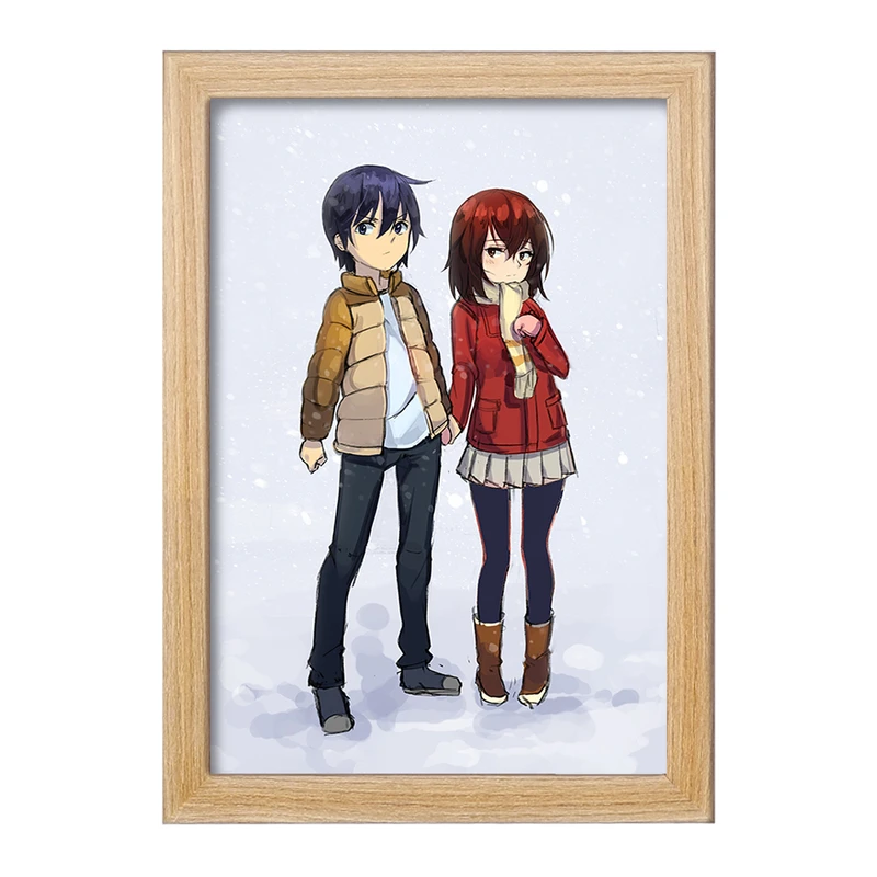 تابلو خندالو مدل ساتورو و کایو انیمه اریزد کد 32211