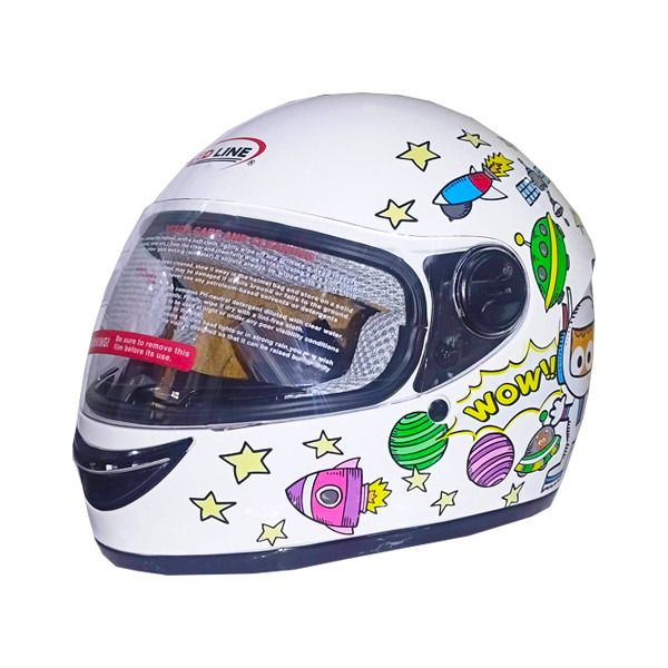 کلاه کاسکت ردلاین مدل بچگانه فک ثابت کد K_WH