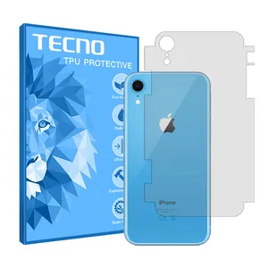Tecno HyGEL model transparent phone back protector suitable for Apple iPhone XR mobile phone