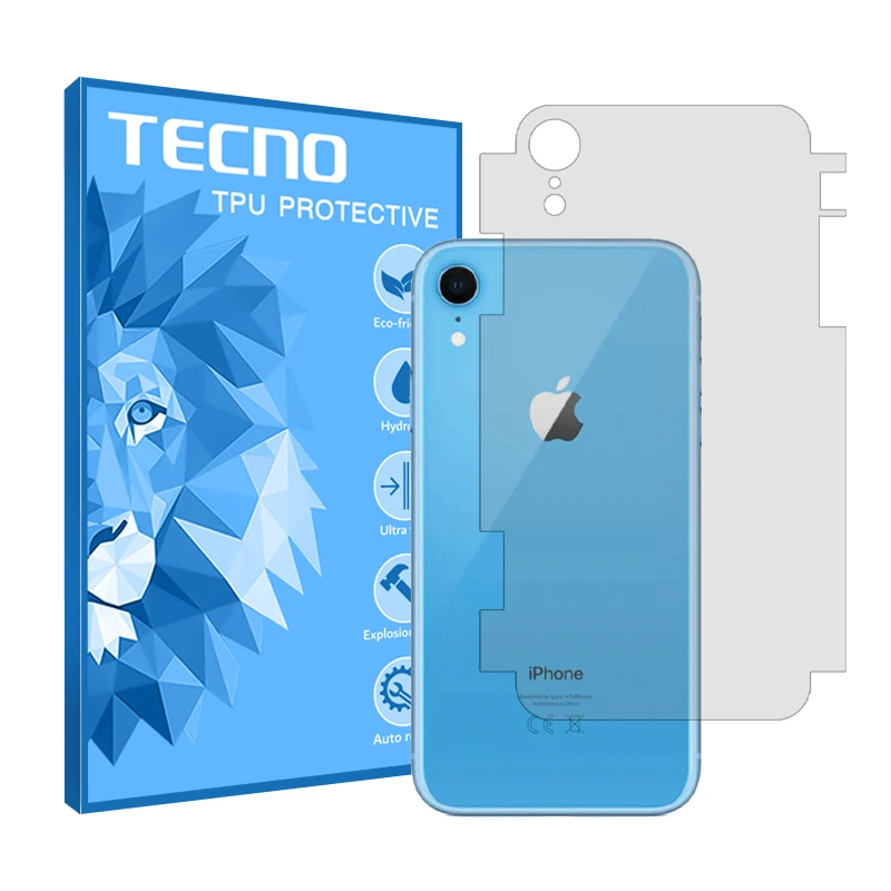 محافظ پشت گوشی شفاف تکنو مدل HyGEL مناسب برای گوشی موبایل اپل iPhone XR