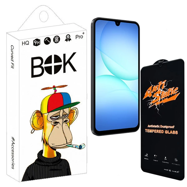 محافظ صفحه نمایش بوک مدل Antistatic Clear مناسب برای گوشی موبایل سامسونگ galaxy A17