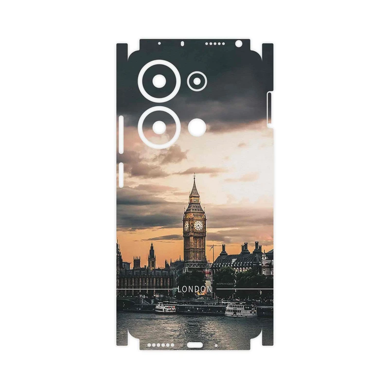 برچسب پوششی ماهوت مدل London_City-FullSkin مناسب برای گوشی موبایل شیائومی Poco M6 Pro 4G