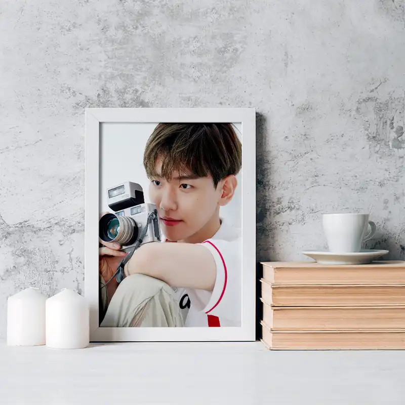 تابلو خندالو مدل بکهیون گروه اکسو EXO کد 16852