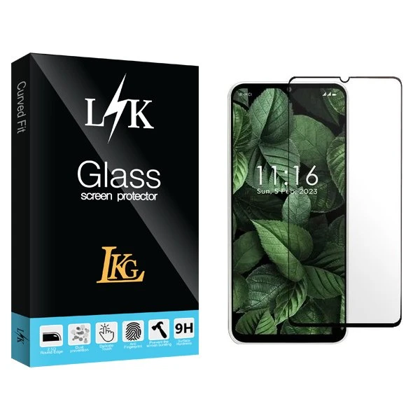 محافظ صفحه نمایش شیشه ای ال کا جی مدل LKK مناسب برای گوشی موبایل جی پلاس Q20s