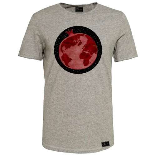 تی شرت زنانه مدل شب یلدا کد J247 رنگ طوسی