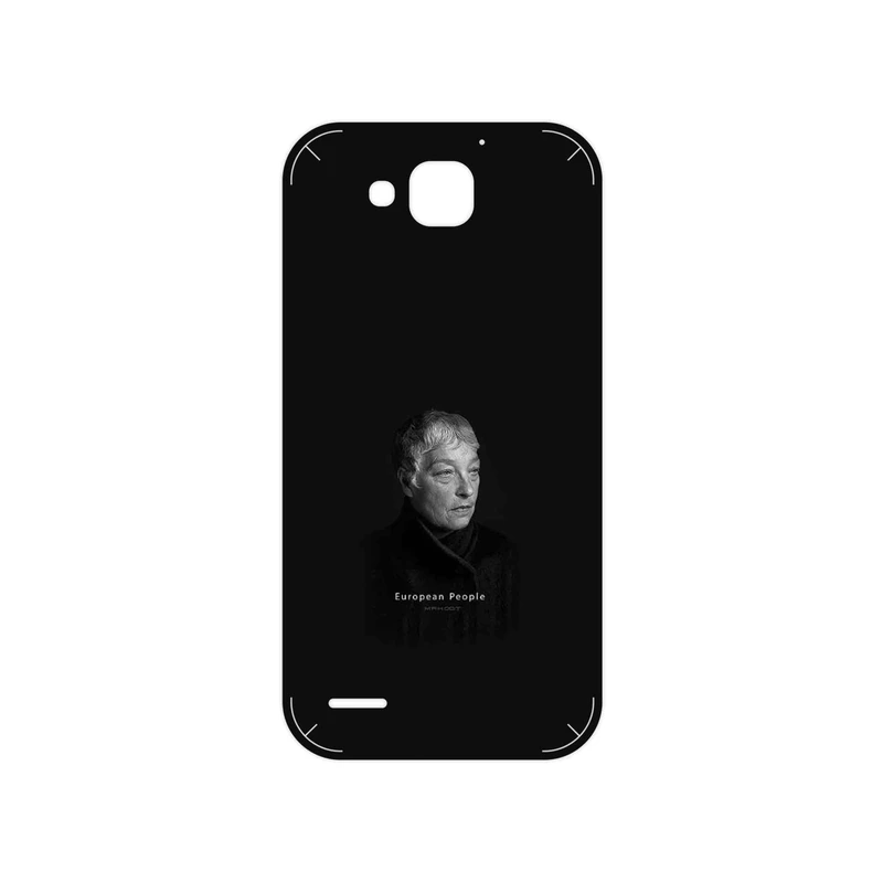 برچسب پوششی ماهوت مدل Portrait of a European Woman مناسب برای گوشی موبایل آنر 3X G750