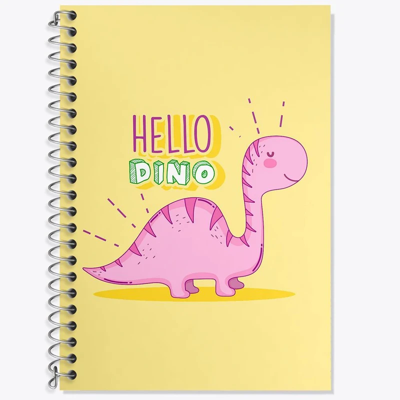 دفتر لغت 50 برگ خندالو مدل دایناسور کد 29265