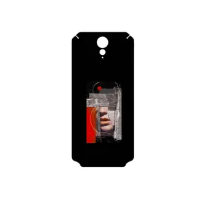 MAHOOT Collage of Mouth Cover Sticker for HTC Desire 620