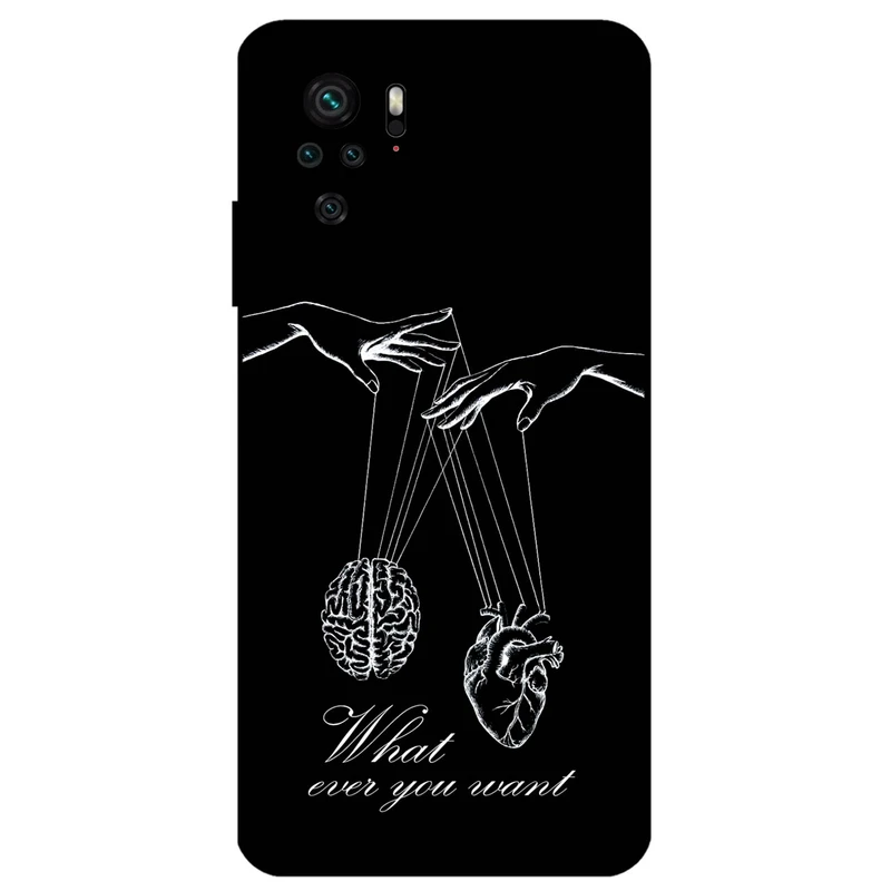 کاور مگافون طرح فکر و احساس مدل 1899 مناسب برای گوشی موبایل شیائومی Redmi Note 10 4G / 10S 4G