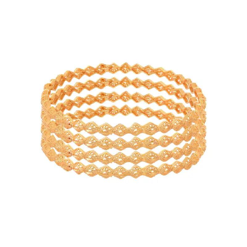 النگو زنانه کد AL1036_1 بسته 4 عددی