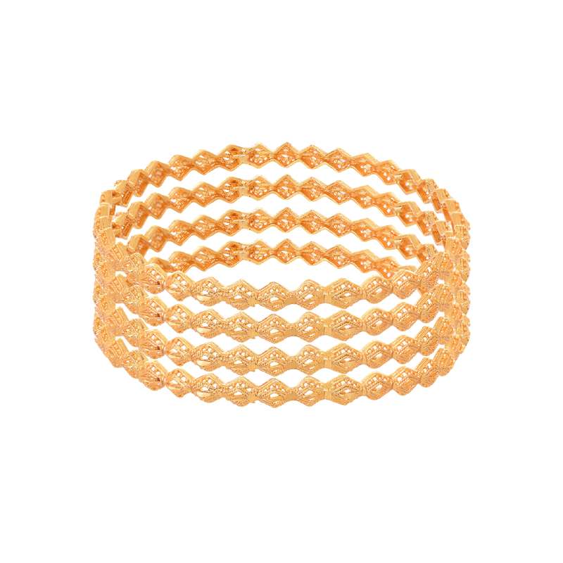 النگو زنانه کد AL1036_1 بسته 4 عددی