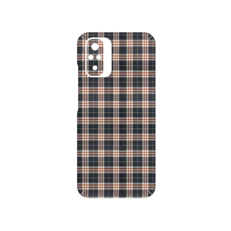 برچسب پوششی ماهوت مدل Fabric Texture 5 مناسب برای گوشی موبایل شیائومی Redmi Note 10
