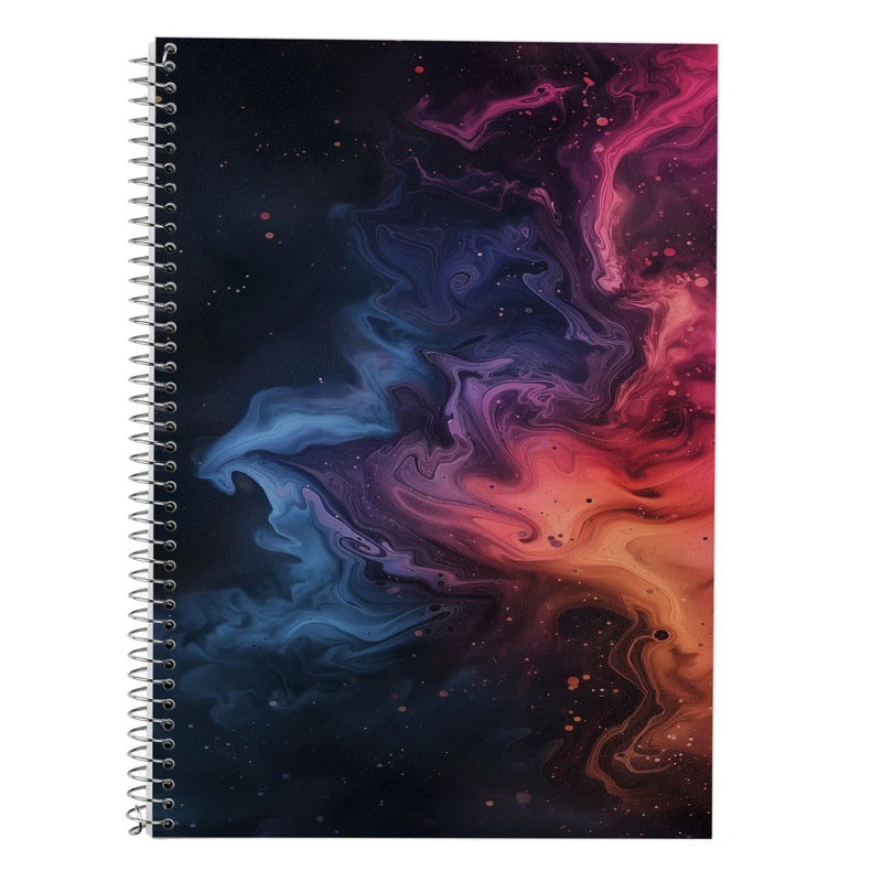 دفتر زبان 50 برگ مدوپد مدل سه خط طرح فانتزی کد DF14433