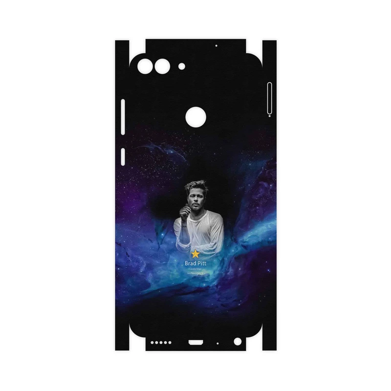 برچسب پوششی ماهوت مدل Brad Pitt-FullSkin مناسب برای گوشی موبایل هوآوی P Smart