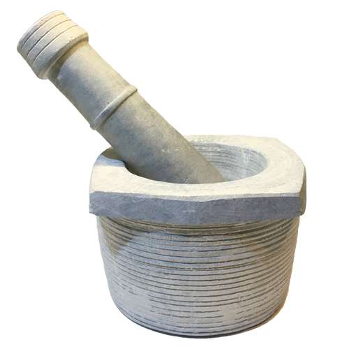 هاون سنگی طرح چهارگوشه مدل سنتی 