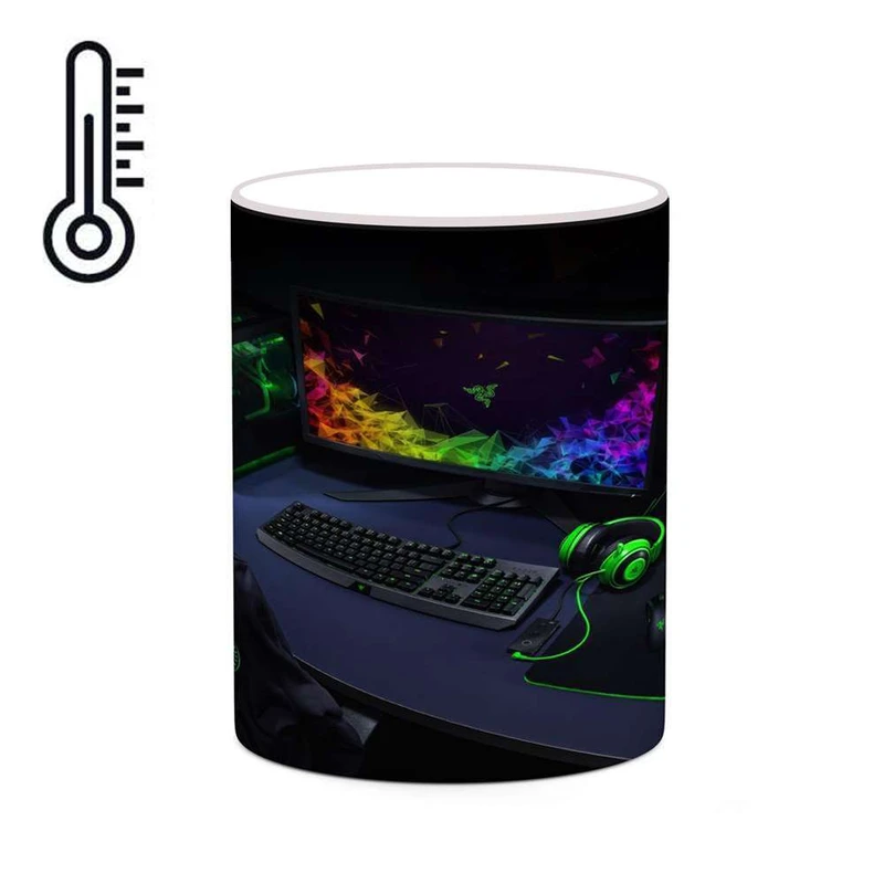 ماگ حرارتی کاکتی مدل ریزر Razer کد mgh24773