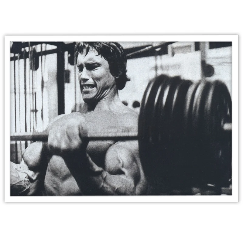 تابلو بکلیت طرح ورزش بدنسازی آرنولد مدل W-S2437