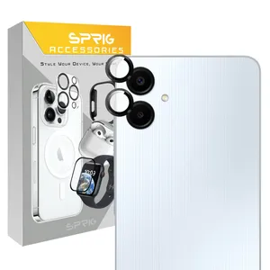 محافظ لنز دوربین اسپریگ مدل Ring Metal مناسب برای گوشی موبایل سامسونگ Galaxy A06