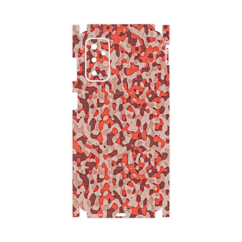 برچسب پوششی ماهوت مدل Red Infantry Army-FullSkin مناسب برای گوشی موبایل سامسونگ Galaxy M52 5G