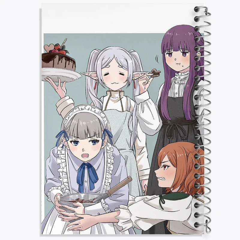 دفتر مشق 100 برگ خندالو طرح فریرن (Frieren) کد 33831