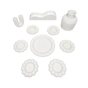 مجموعه ظروف هفت سین 10 پارچه مدل مروارید کد 02